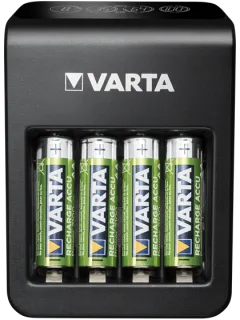 Зарядно устройство Varta с 4 батерии AA 2100 mAh + слот за 9V батерия
