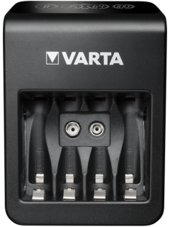 Зарядно устройство Varta с 4 батерии AA 2100 mAh + слот за 9V батерия