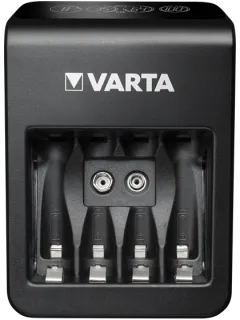 Зарядно устройство Varta с 4 батерии AA 2100 mAh + слот за 9V батерия
