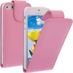 FLIP калъф за iPhone 5 Pink