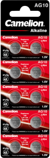 Алкални батерии AG10 - LR1130 - 389 - 189 - Camelion
