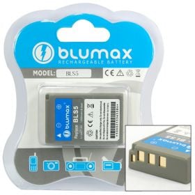 Blumax батерия за Olympus BLS-5 BLS5 1100 mAh