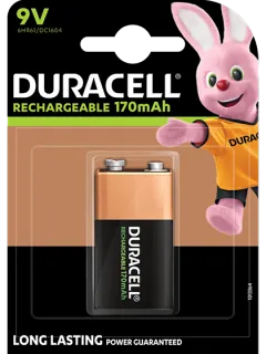 Акумулаторна батерия 9V Duracell 9V - 170 mAh
