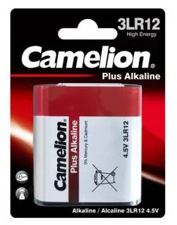 Алкална батерия 3LR12 Camelion Plus Alkaline 3LR12 - 4.5V