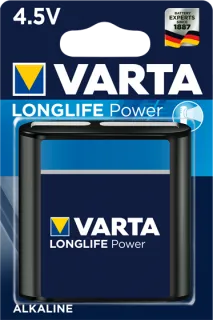 Алкална батерия 3LR12 4.5V Varta Longlife Power 4.5V