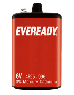 Батерия 4R25 Evereday PJ996 4R25 - 6V 7Ah