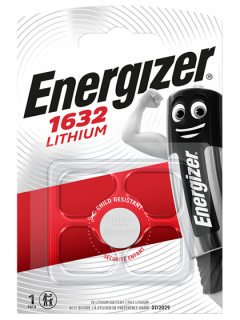 Литиева батерия CR1632 Energizer CR1632 - 3V