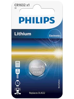 Литиева батерия CR1632 Philips CR1632 - 3V