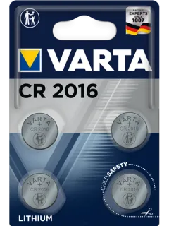 Литиеви батерии CR2016 Varta CR2016 - 3V - 4 броя