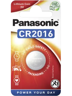 Литиева батерия CR2016 Panasonic CR2016 - 3V