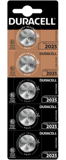 Литиеви батерии DL2025 Duracell CR2025 - 3V - 5 батерии