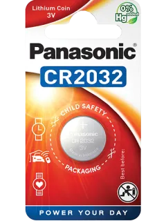Литиева батерия CR2032 Panasonic CR2032 - 3V