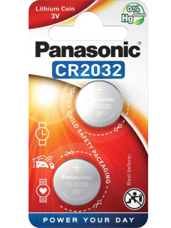 Литиеви батерии CR2032 Panasonic CR2032 - 3V