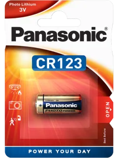 Литиеви батерии CR123 Panasonic CR123A - 3V