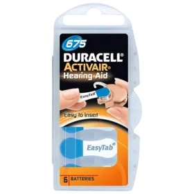 Батерии за слухов апарат Activ Air 675 - Duracell
