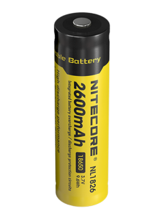  Литиево-йонна батерия 18650 Nitecore - 3.7V 2600mAh + PCB 