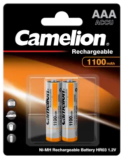 Акумулаторни батерии ААA Camelion Rechargeable AAA - 1100 mAh