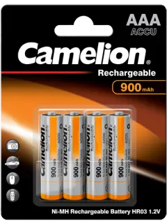 Акумулаторни батерии ААA Camelion Rechargeable AAA - 900 mAh - BL4