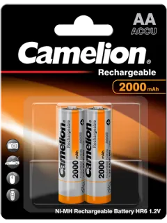 Акумулаторни батерии АА Camelion Rechargeable AA - 2000 mAh