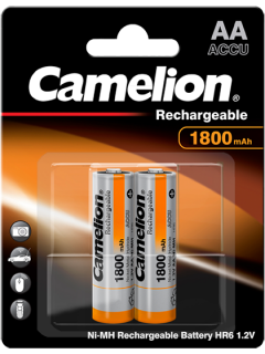 Акумулаторни батерии АА Camelion Rechargeable AA - 1800 mAh