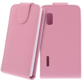 FLIP калъф за LG E610 Optimus L5 Pink