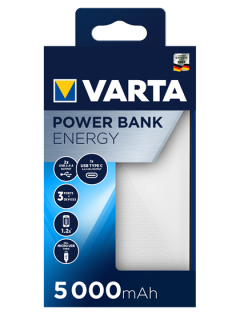 Външна батерия за телефон Varta Energy Power Bank 5000 mAh