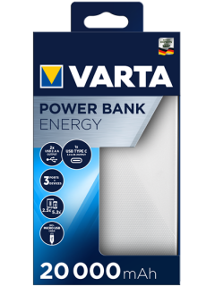 Външна батерия за телефон Varta Energy Power Bank 20 000 mAh