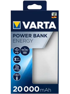 Външна батерия за телефон Varta Energy Power Bank 20 000 mAh