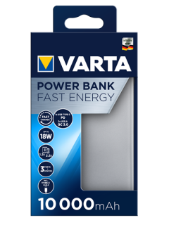 Бърза външна батерия за телефон Varta Fast Energy 10 000 mAh