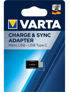 Адаптер за зареждане от  USB към USB Type C 3.0А Varta