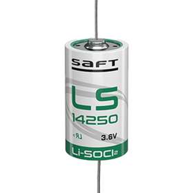 Батерия Saft LS14250 3.6V 1/2AA - 1200 mAh с аксиален извод