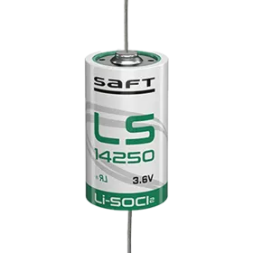 Батерия Saft LS14250 3.6V 1/2AA - 1200 mAh с аксиален извод