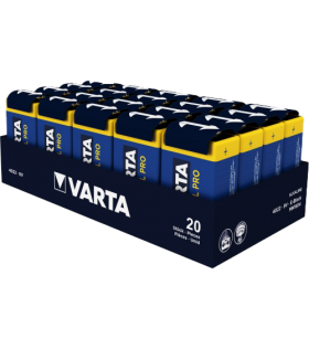 Алкални батерии 9V Varta Industrial 9V - 20 броя