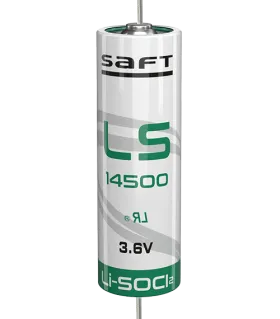 Батерия 14500 Saft LS14500-CNA AA 3,6V 2600 mAh с аксиален накрайник