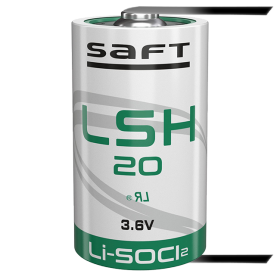 Батерия SAFT LSH20 ER-D 3,6V 13000mAh с U-пластини
