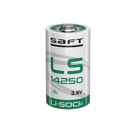 50 батерии 14250 Saft LS 14250 3.6V 1/2AA - 1200 mAh