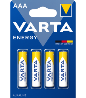 Алкални батерии ААА Varta Energy AAA