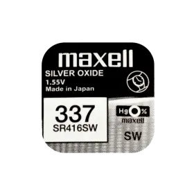 Батерия за микрослушалка 337 Maxell 337 SR416SW - 1.55V