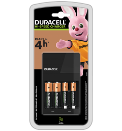 Зарядно устройство с 2 x AA 1300 и 2 x AAA 750 mAh - Duracell