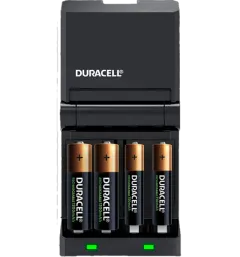 Зарядно устройство Duracell 45min.+ 2xAA 1300mAh + 2xAAA 750mAh