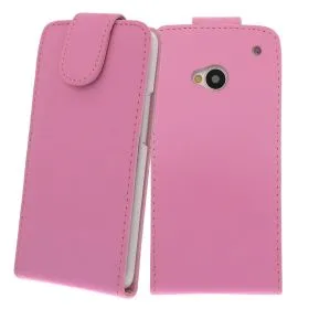 FLIP калъф за HTC One M7 Pink (Nr 13)