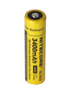 Литиево-йонна батерия 18650 Nitecore - 3.7V 3400mAh + PCB