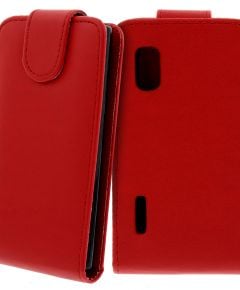 FLIP калъф за LG E610 Optimus L5 Red