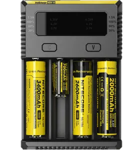 Универсално зарядно за Li-Ion батерии 18650 Nitecore NEW i4